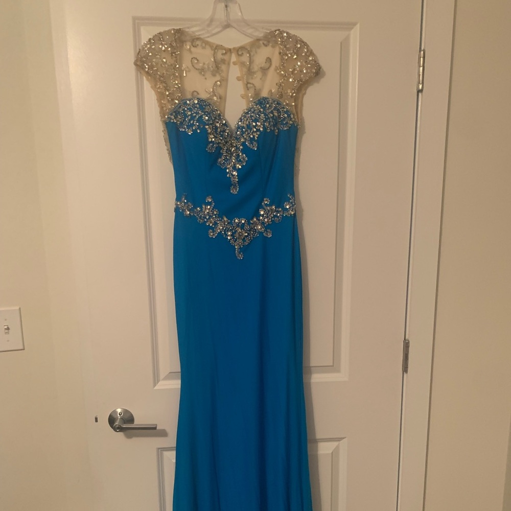 Stunning Blue Pageant Dress